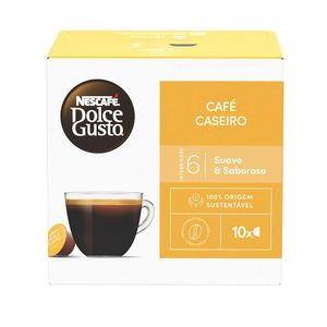 Café em Cápsula Nescafé Dolce Gusto Café Caseiro 10 cápsulas 80g