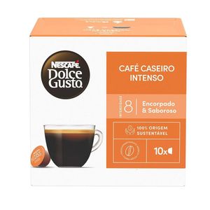 Café em Cápsula Nescafé Dolcegusto Café Caseiro Intenso 10 Cápsulas 90g