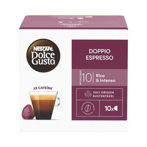 Cápsula De Café Nescafé Dolce Gusto Doppio Espresso 10 Cápsulas