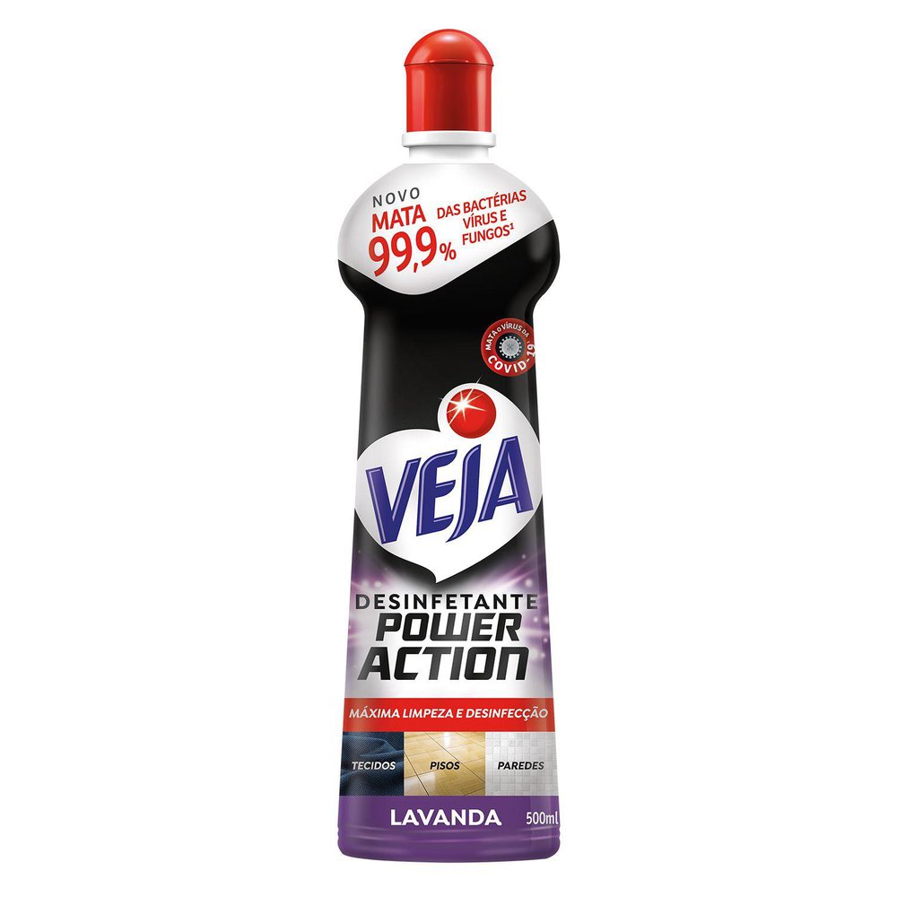 Desinfetante Lavanda Veja Power Action Squeeze 500ml