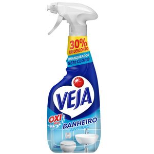 Limpador Spray Anti Bac Veja Banheiro Oxi 500ml Oferta