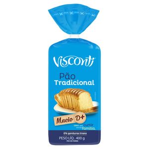 Pão de Forma Tradicional Visconti Pacote 400g