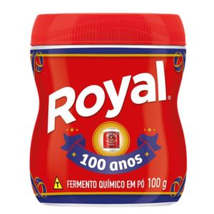 Fermento Químico em Pó Royal Pote 100g