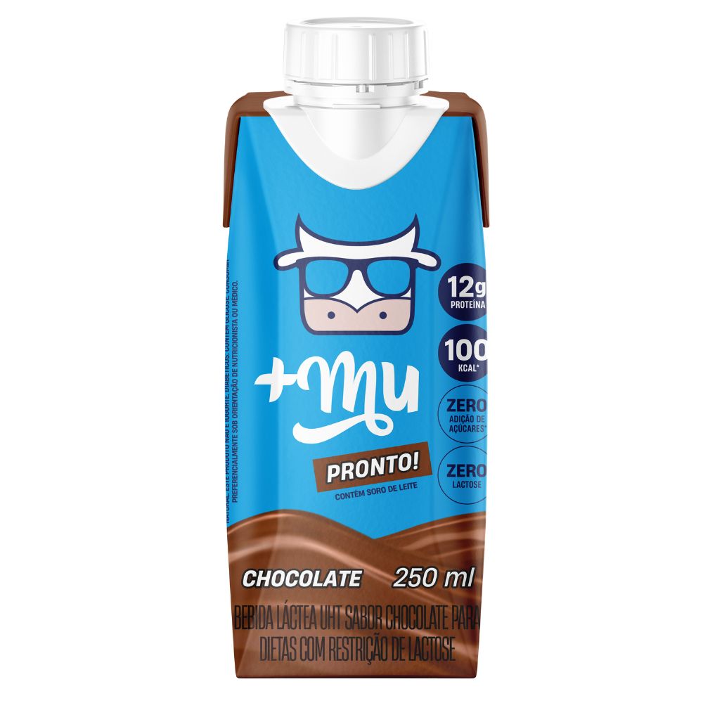 Bebida Láctea UHT Chocolate Zero Lactose +Mu 250ml