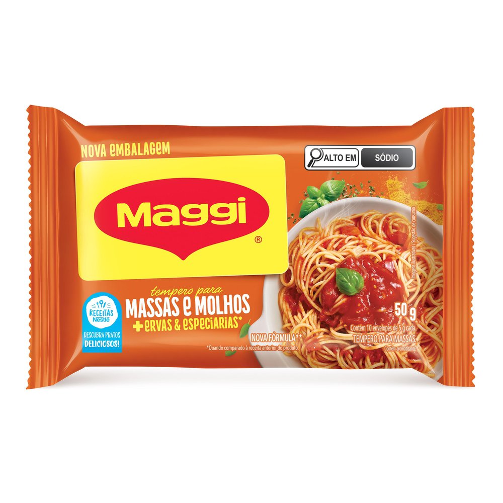 Tempero e Sabor Maggi Massas e Molhos 50g