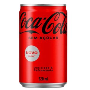 Refrigerante sem Açúcar Coca-Cola Lata 220ml