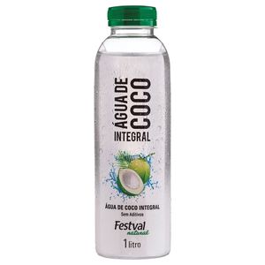 Água de Coco Festval 100% Natural 1L