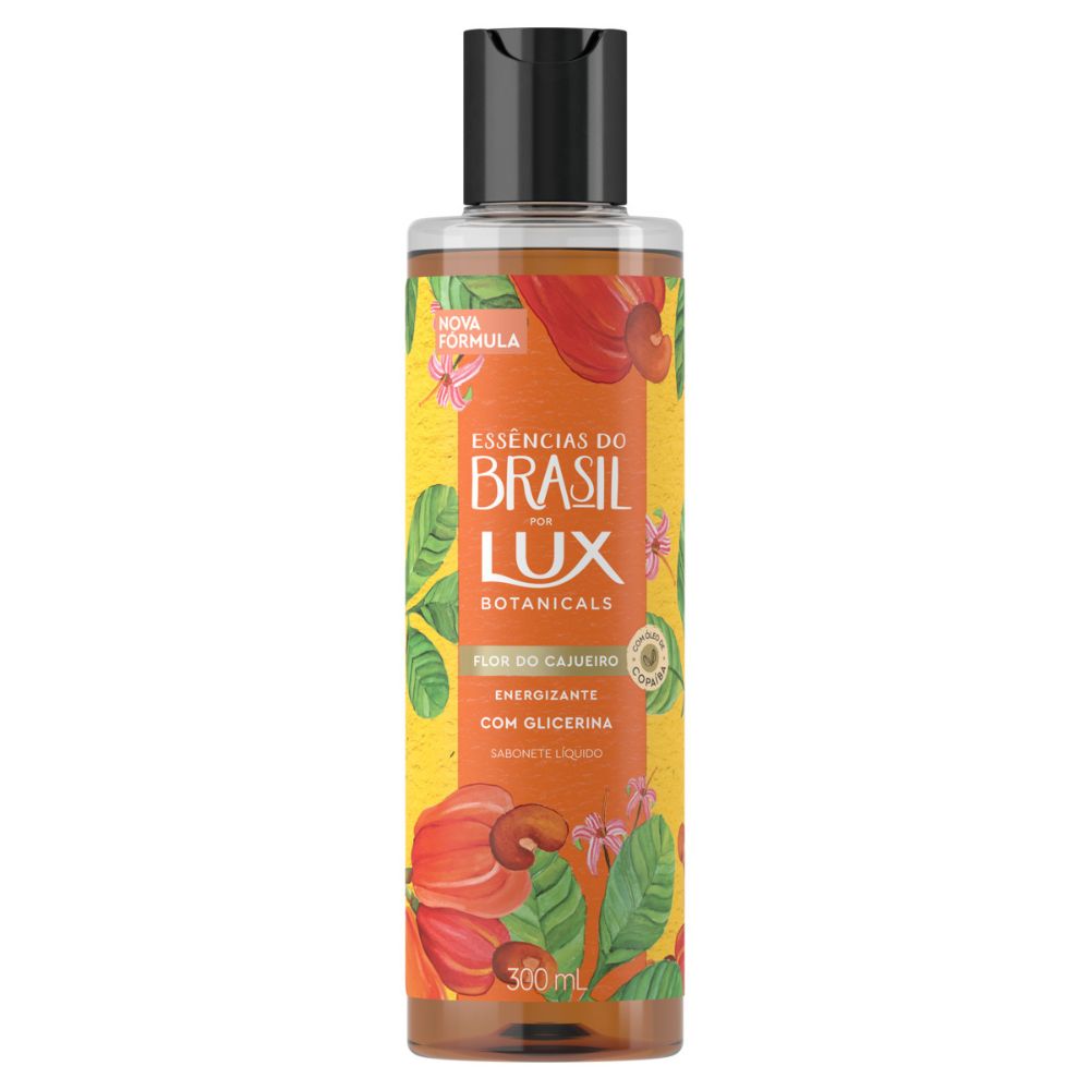 Sabonete Líquido Lux Botanicals Flor do Cajueiro 300ml