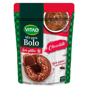 Mix Bolo Sem Glúten Chocolate Vitao Pacote 300g