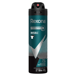 Antitranspirante Aerossol Invisible Rexona Men 150ml Spray