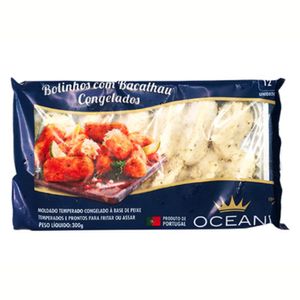 Bolinho de Bacalhau Congelados Oceani 300g