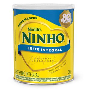 Leite em Pó Integral Ninho Lata 380g