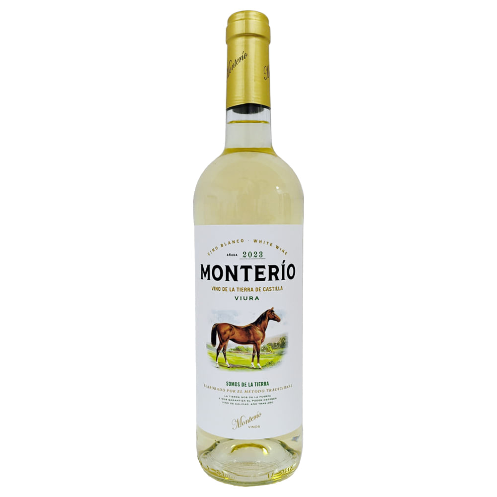 Vinho Espanhol Monterío Viura Victorianas Branco 750ml