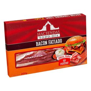 Bacon Fatiado Haciendas Caixa 200g