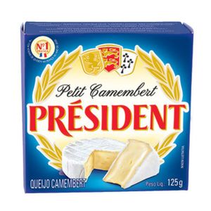 Queijo Président Petit Camembert  125g