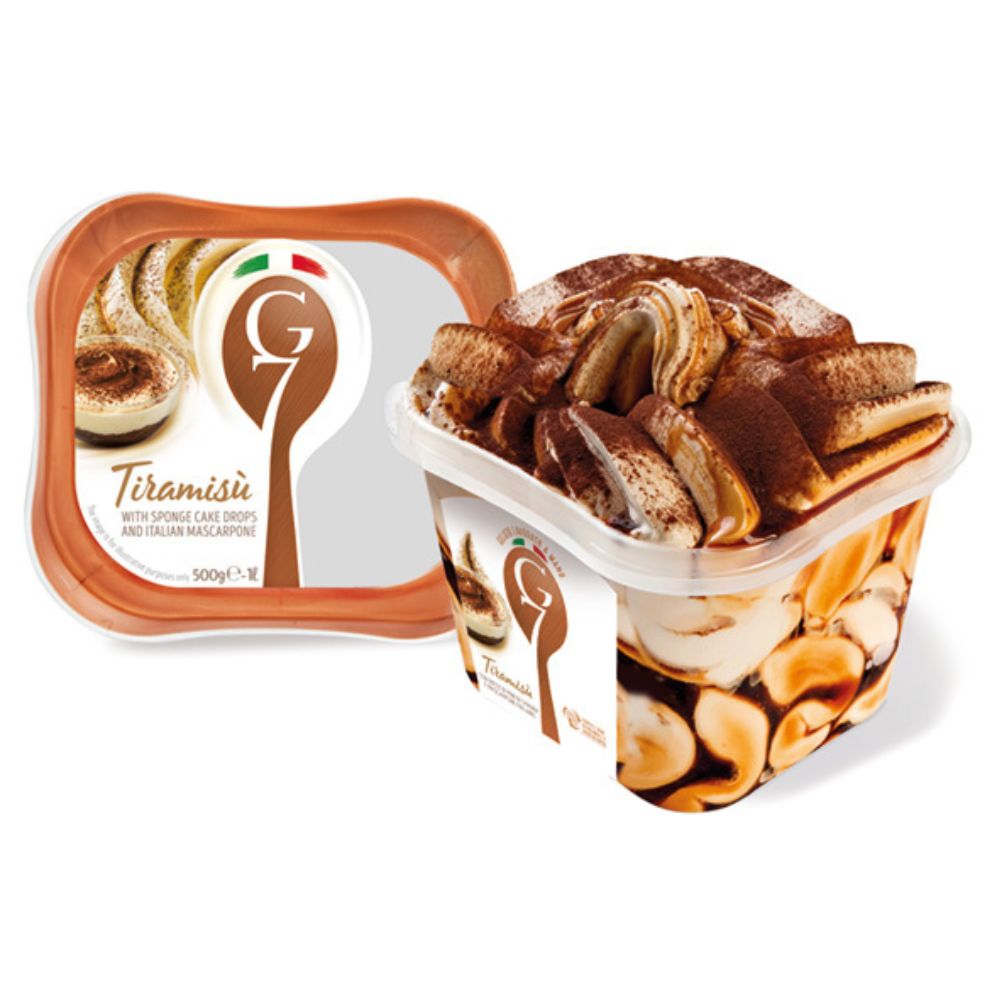 Sorvete Italiano G7 Tiramisù 1L