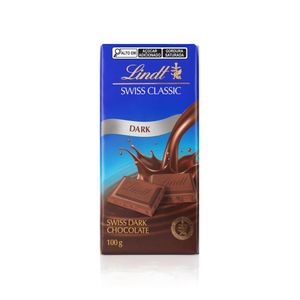 Chocolate Lindt Swiss Classic Barra Dark 100g