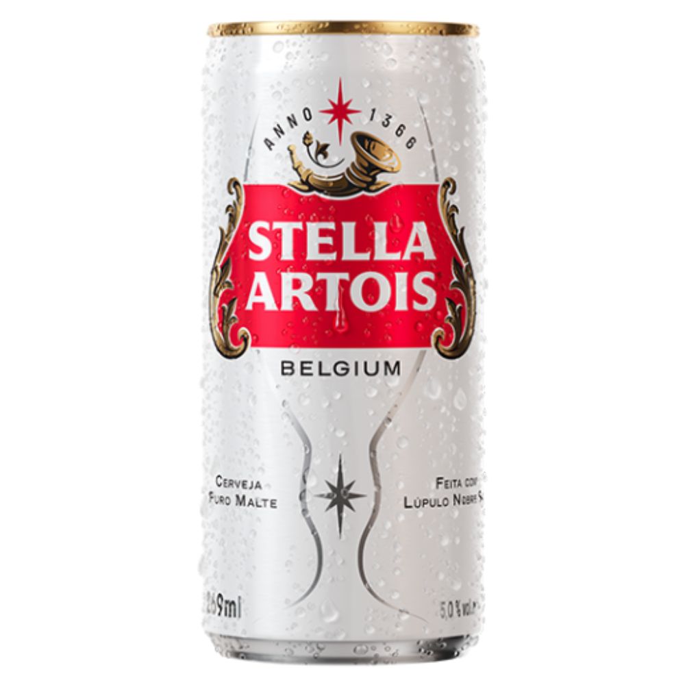 Cerveja Stella Artois Puro Malte Lata 269ml