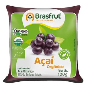 Polpa de Açaí Orgânico Brasfrut 100g