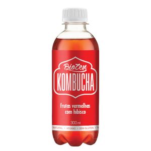 Chá Kombucha Biozen Frutas Vermelhas com Hibisco 330ml