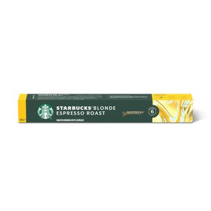Café Em Cápsula Starbucks Blonde Espresso Roast By Nespresso Torra Clara 10 Cápsulas