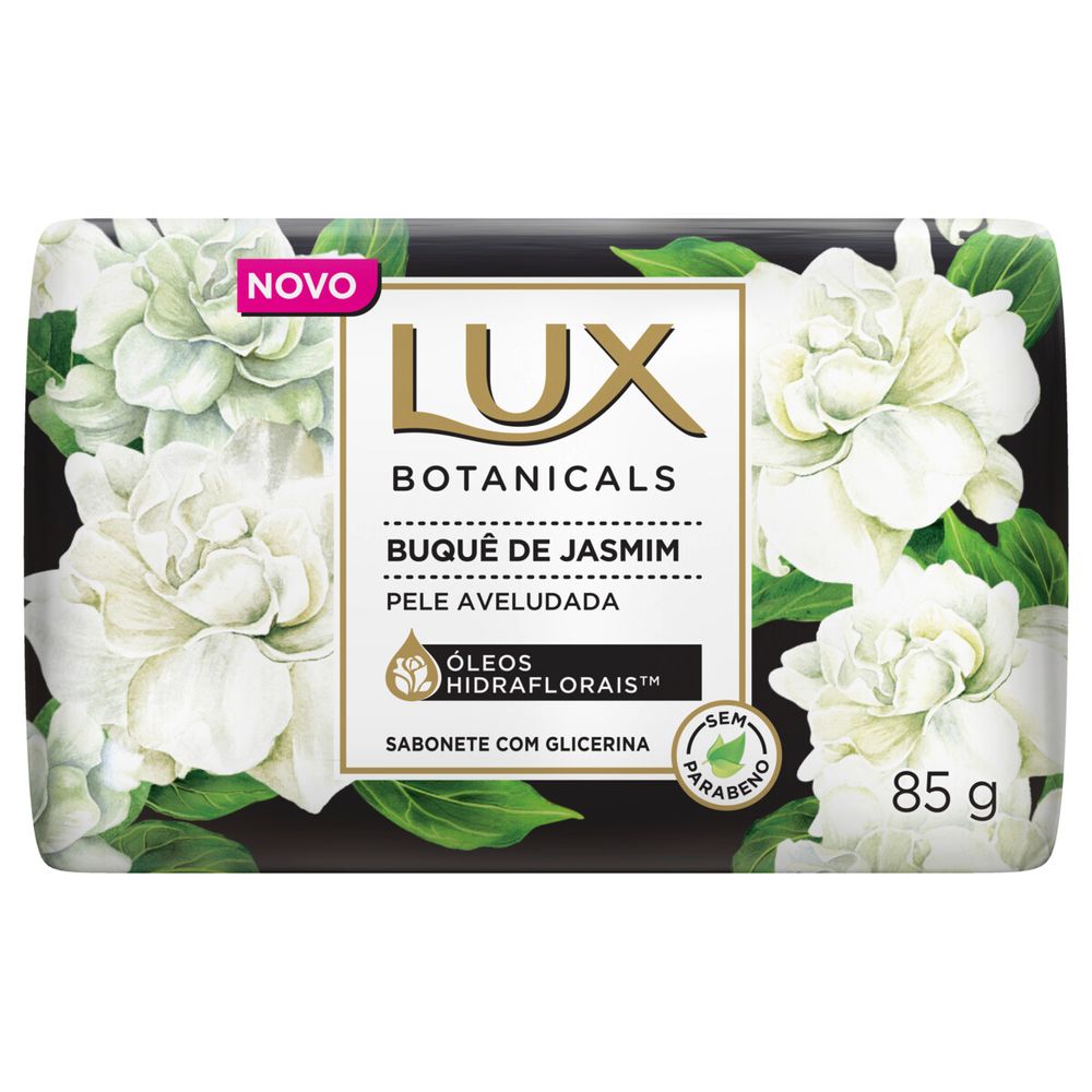 Sabonete em Barra Buquê de Jasmim Lux Botanicals Envoltório 85g