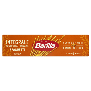 Macarrão de Sêmola Integral Spaghetti Barilla Caixa 500g