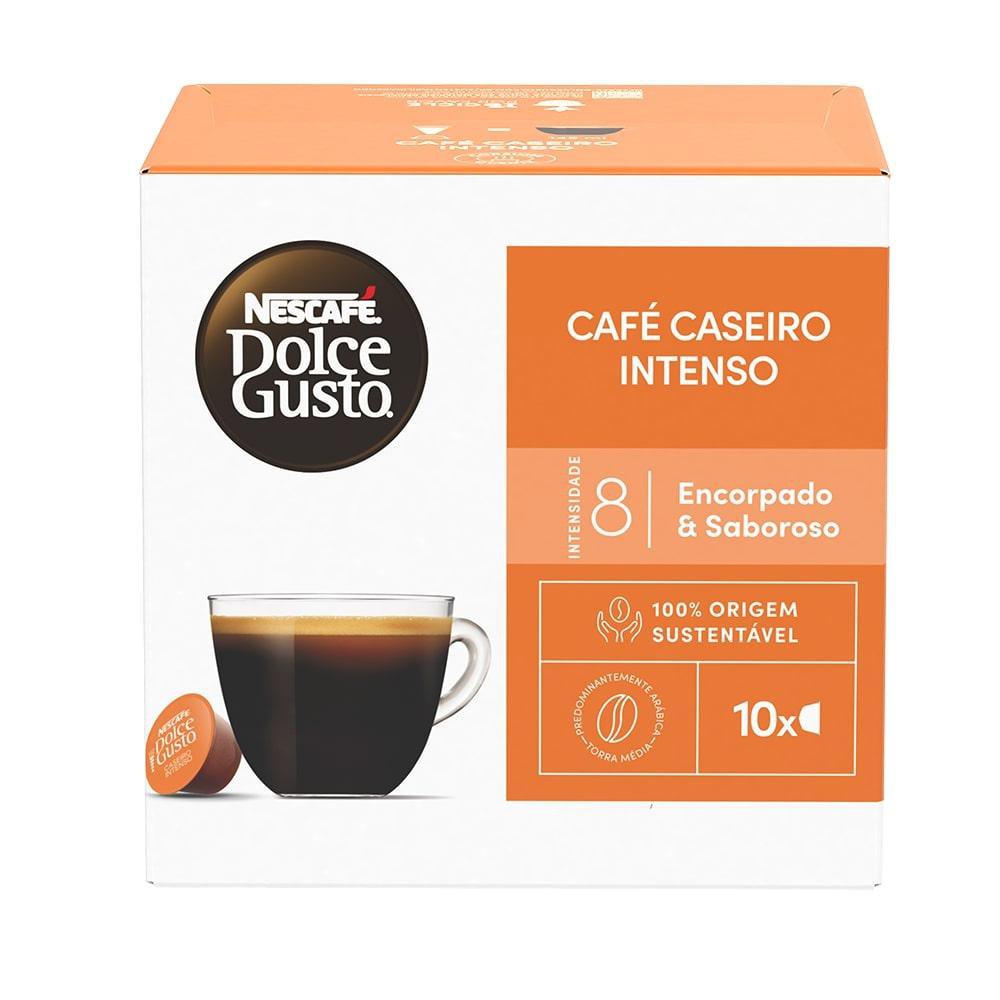 Café Nescafé Dolcegusto Cafe Caseiro Intenso 10 Cápsulas 90g