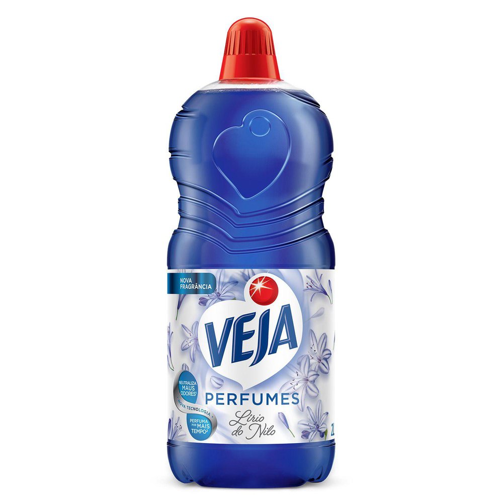 Limpador Perfumado Lírio do Nilo Veja Perfumes Frasco 2L