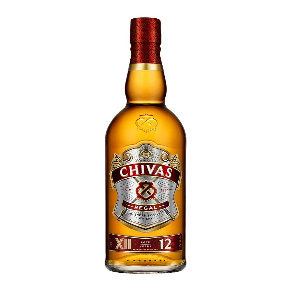 Whisky Escocês Blended Chivas Regal Garrafa 750ml