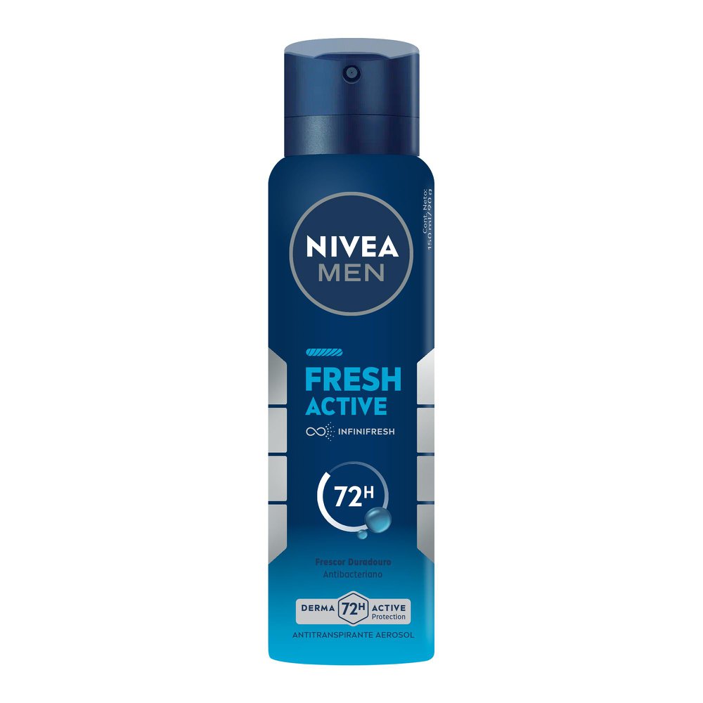 Nivea Men Desodorante Antitranspirante Aerossol Fresh Active 150 ml