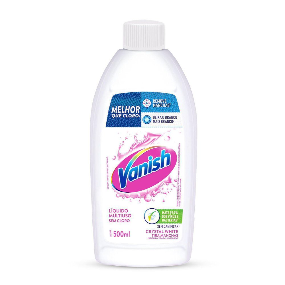 Vanish Crystal White Líquido 500ml