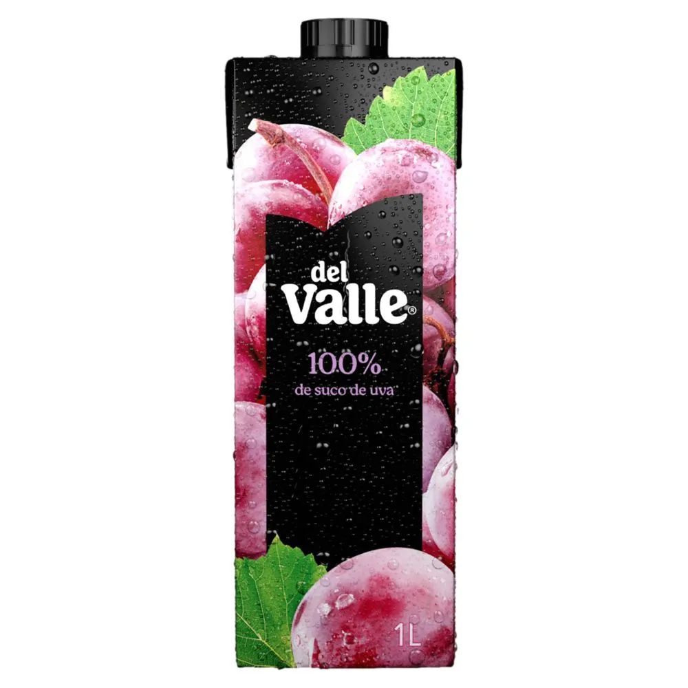 Suco 100% Uva Del Valle Caixa 1L