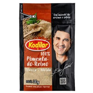 Pimenta do Reino Branca Moída Kodilar 30g