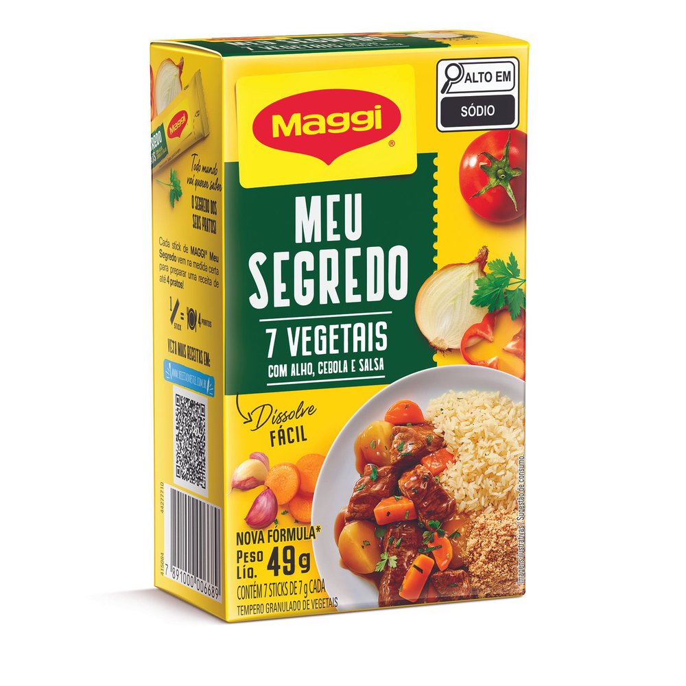 Tempero Maggi Meu Segredo 49g