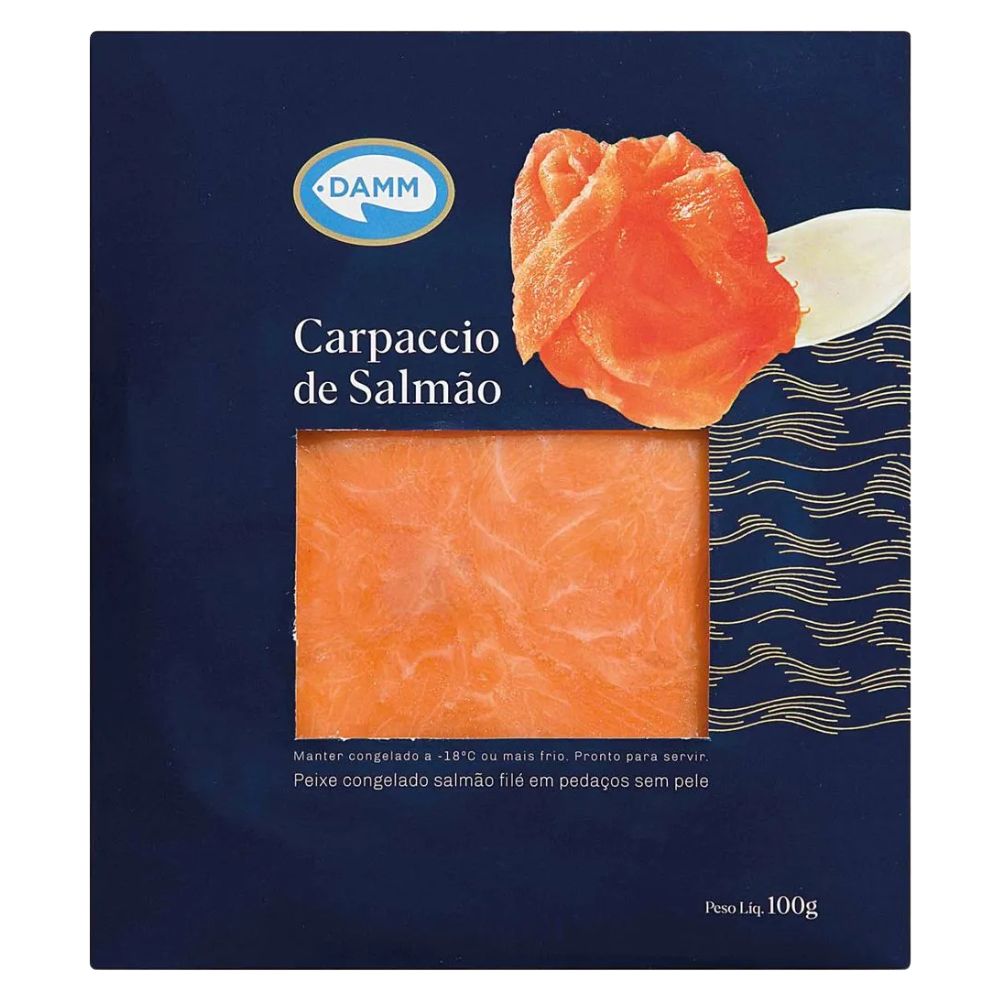 Carpaccio de Salmão Damm Congelado 100g