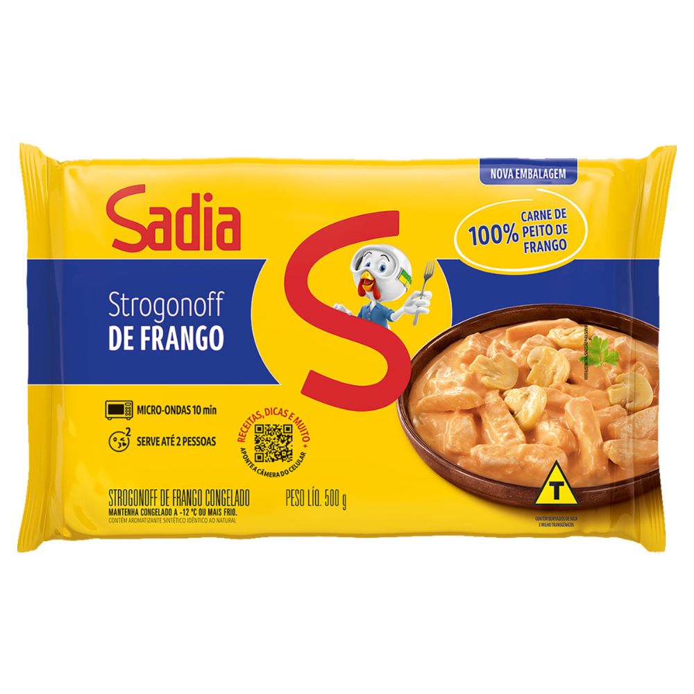 Strogonoff de Frango Sadia 500g