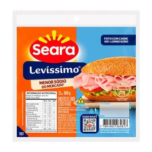 Lombo Levíssimo Seara Fatiado 180g