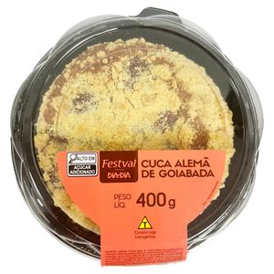 Cuca Alemã de Goiabada 400g