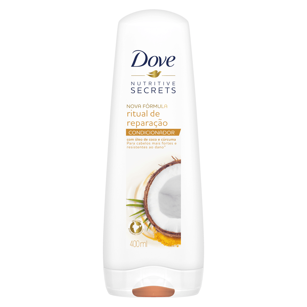Condicionador Dove Nutritive Secrets Ritual de Reparação Frasco 400ml