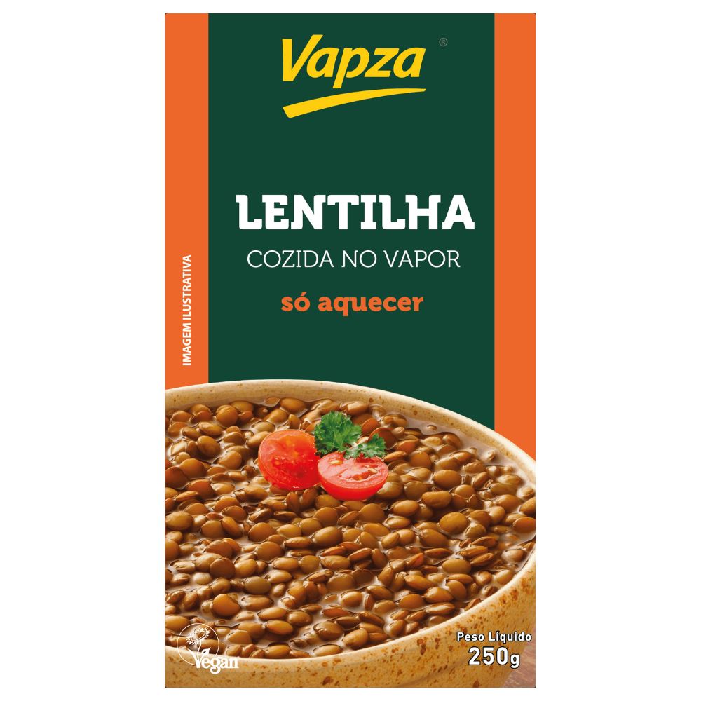 Lentilha Só Aquecer Vapza 250g