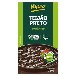 Feijão Preto Orgânico Vapza 250g