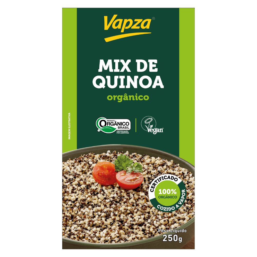 Mix de Quinoa Orgânico Vapza 250g