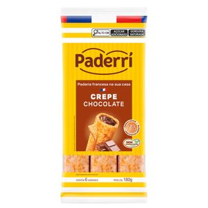 Crepe de Chocolate Paderrí 6 Unidades 180g