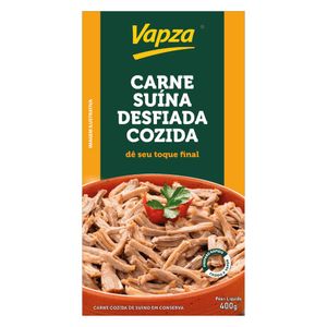 Carne Suína Desfiada Cozida Vapza 400g