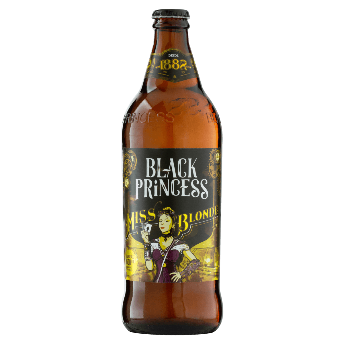 Cerveja Miss Blond Black Princess 600ml