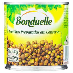 Lentilha em Conserva Bonduelle Lata 265g