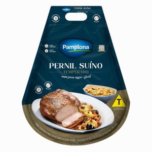 Pernil Suíno Temperado Sem Osso Festa Pamplona 1.6kg