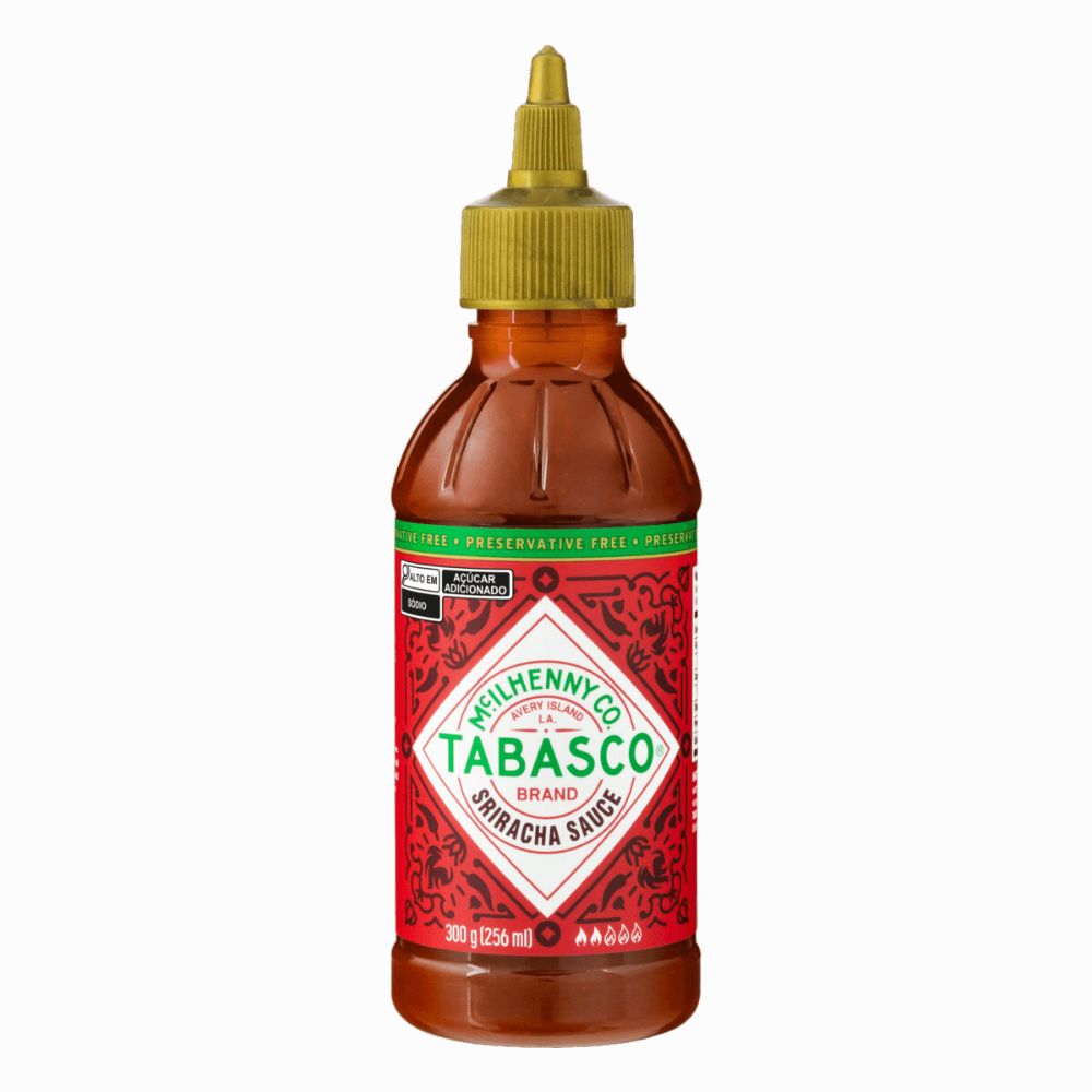 Molho de Pimenta Sriracha Tabasco Squeeze 256ml