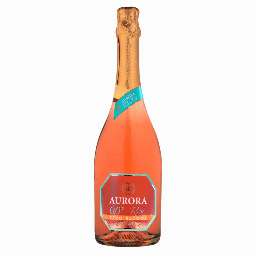 Espumante Brasileiro Rosé Zero Álcool Aurora 750ml